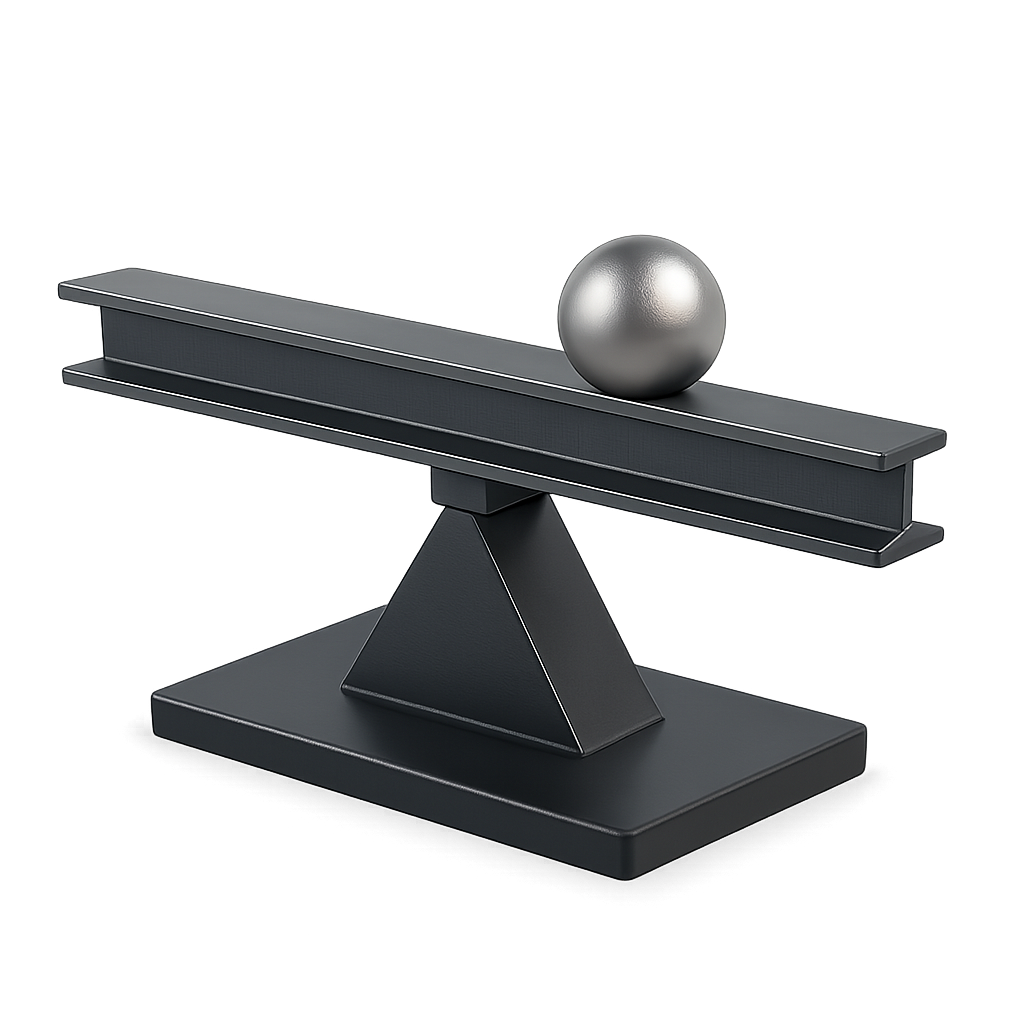 Ball on a beam simulation